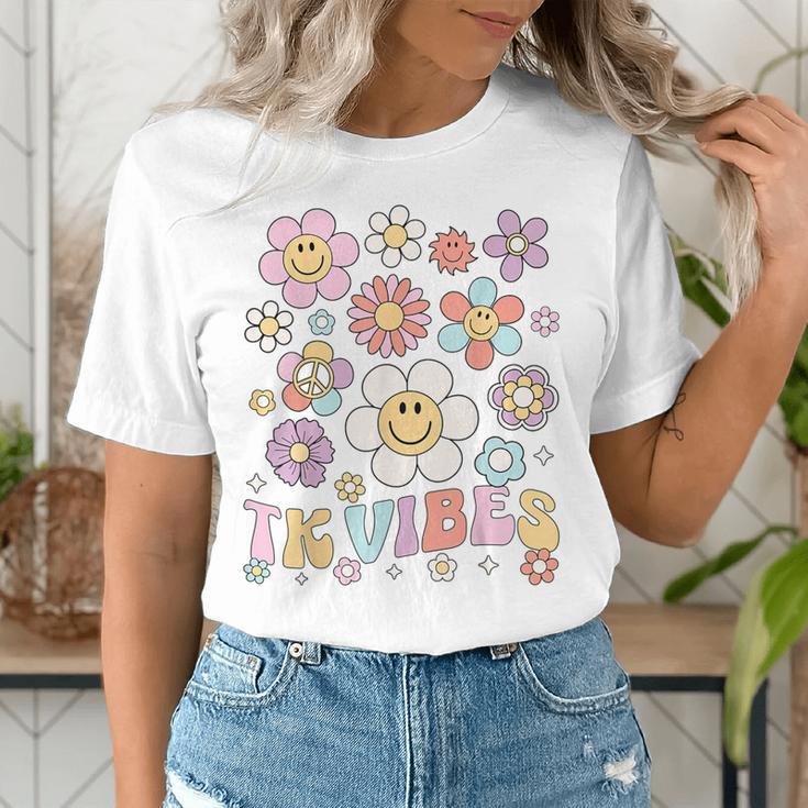 TK Vibes Back To School TK Girl Kid TK Team TK Teacher Women Women's T-Shirt, funny gift