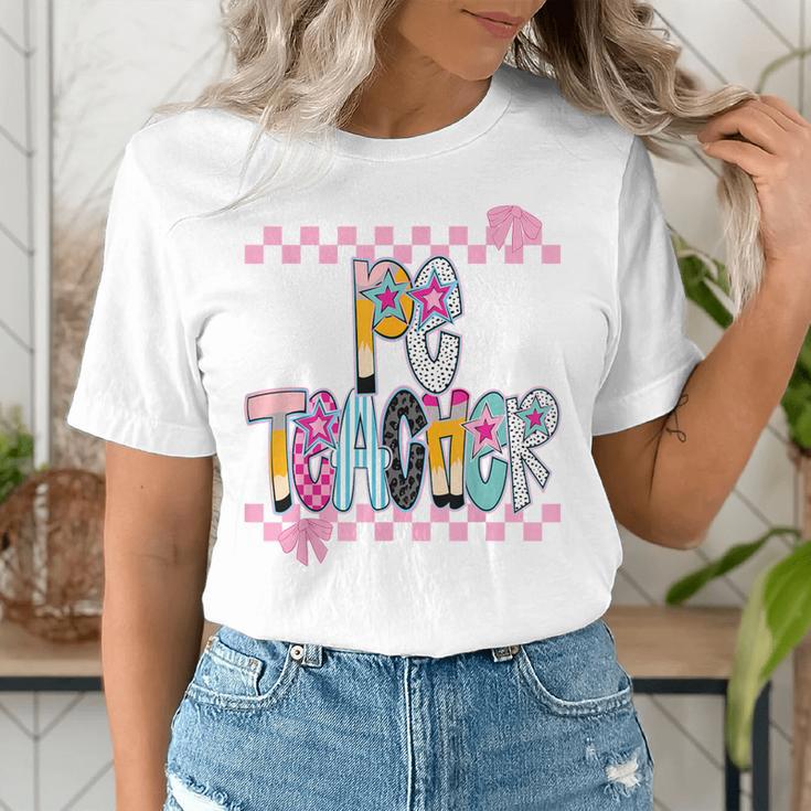 Women PE Teacher Back To School Physical Education Teacher Women's T-Shirt, Pe Teacher Shirts, funny gift