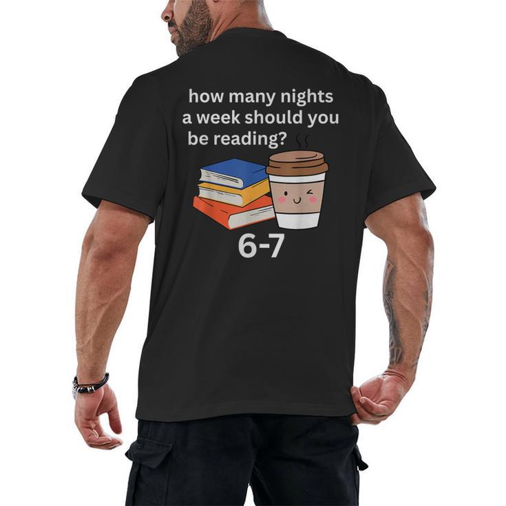 67 Meme English Teacher Reading Book Lover Humor Men's Back Print T-Shirt
