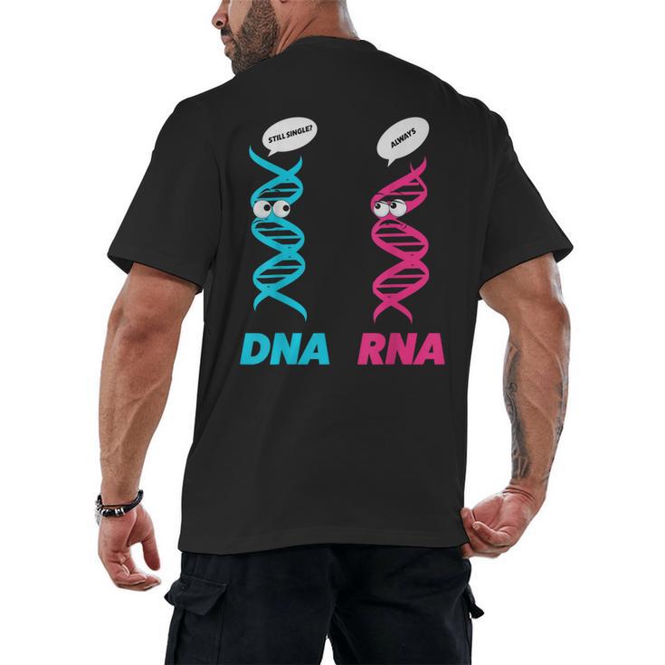 Biology Teacher DNA RNA Student Science Biologist Men Women Men's Back Print T-Shirt