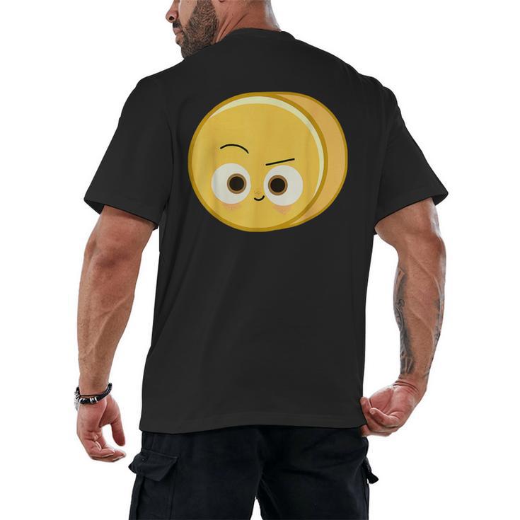 Cute Good Egg Teacher Halloween Costume Group The Big Cheese Men's Back Print T-Shirt