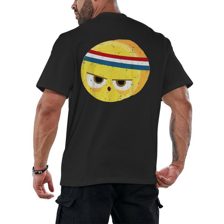 The Eggcellent Athlete Good Egg Teacher Halloween Food Group Men's Back Print T-Shirt