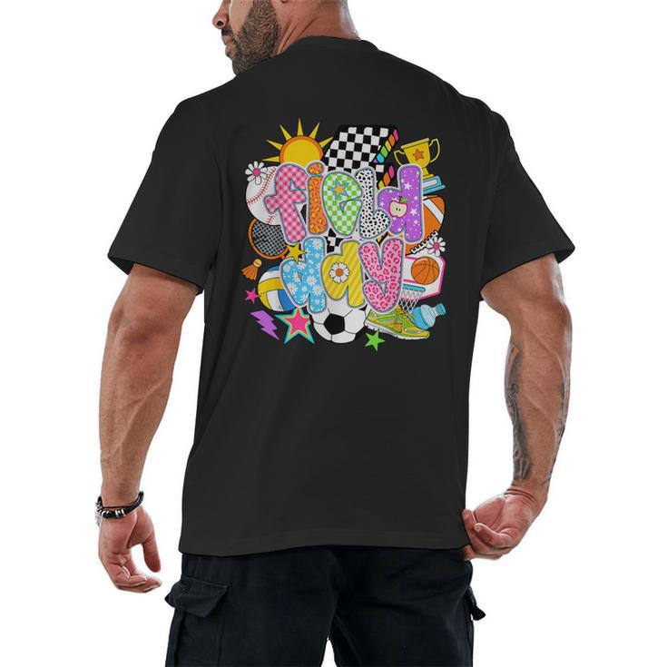 Field Day Fun Day Let The Games Begin Field Trip Teacher Kid Men's Back Print T-Shirt, trending gift Field Day Fun Day Let The Games Begin Field Trip Teacher Kid Men's Back Print T-Shirt, trending gift