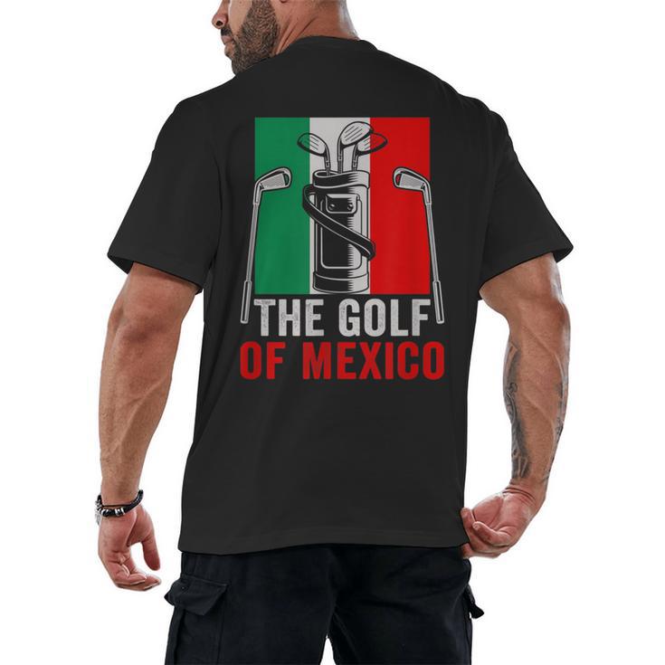 The Golf Of Mexico Golf Player Golf Teacher Golfer For Men Women Men's Back Print T-Shirt