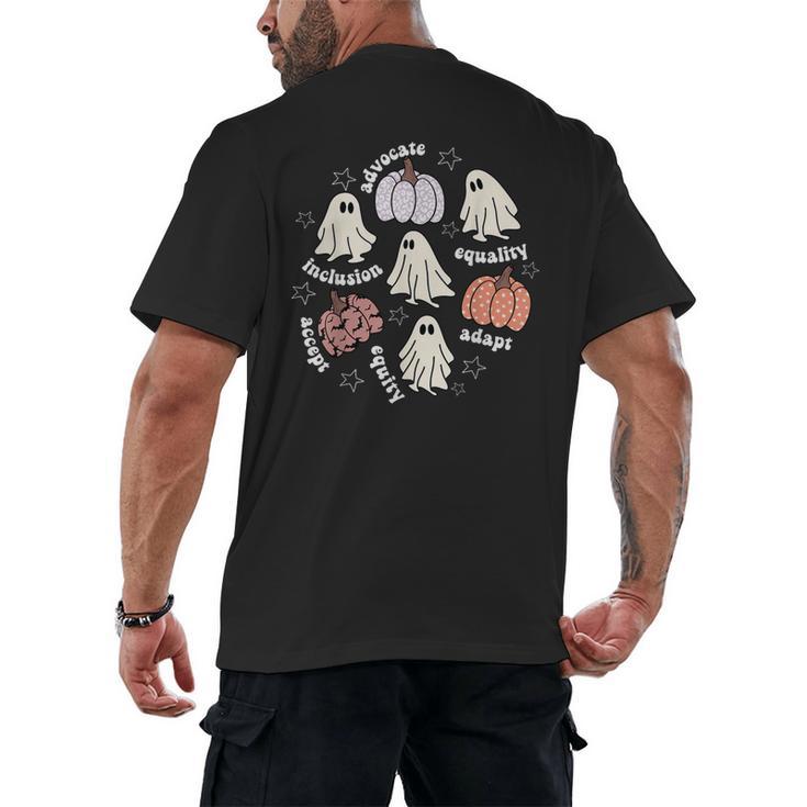 Halloween Advocate Heat Transfers Special Education Teacher Men Women Men's Back Print T-Shirt