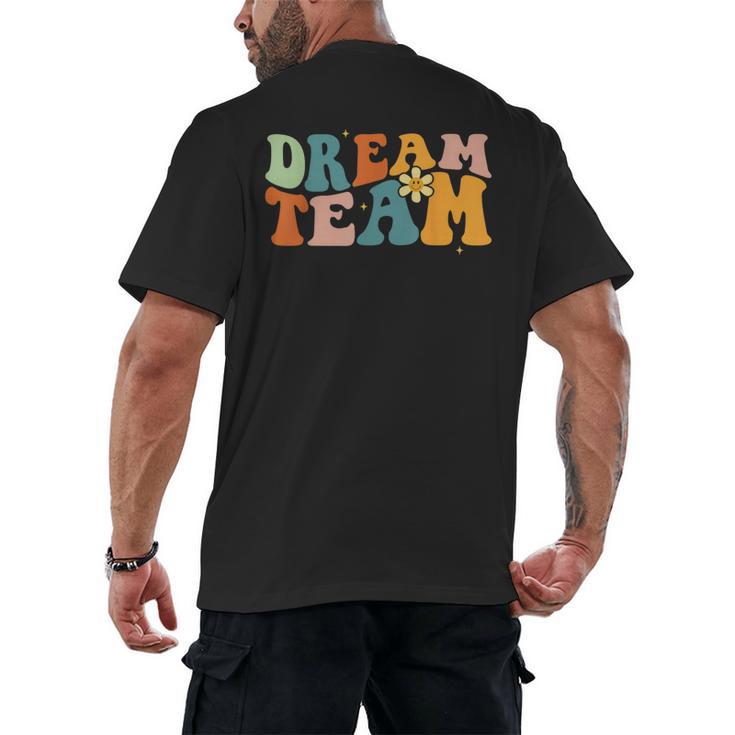 Last Day Of School Back To School Dream-Team Teacher Kids Men's Back Print T-Shirt