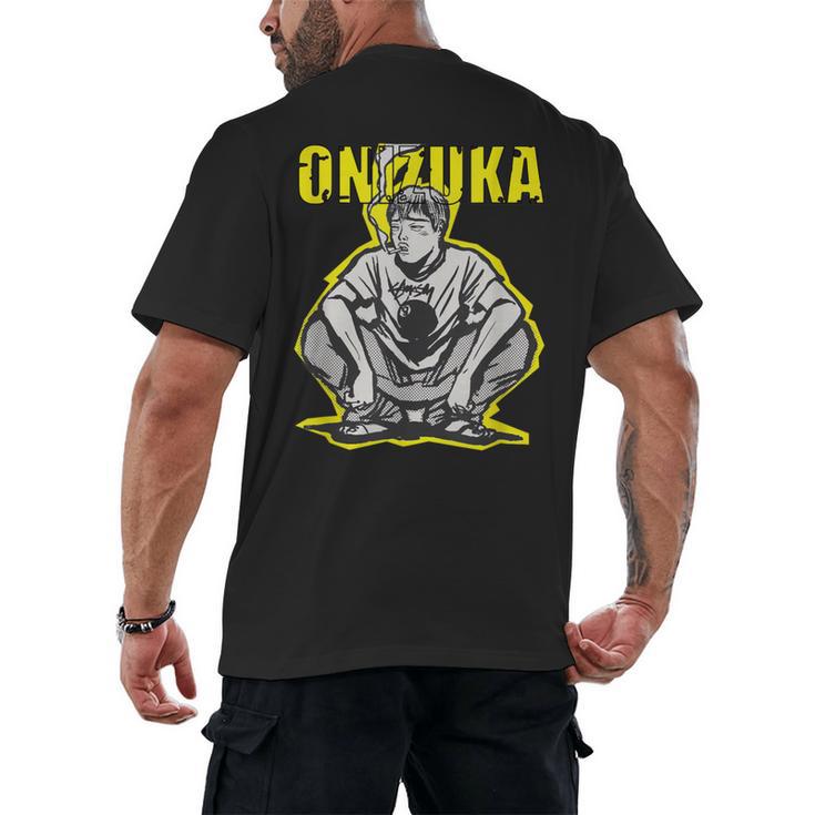 Onizuka Great Teacher Classic Anime Men's Back Print T-Shirt