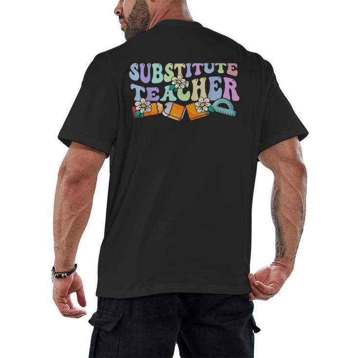 Representation Teacher Women School Class Representation Teacher Men's Back Print T-Shirt