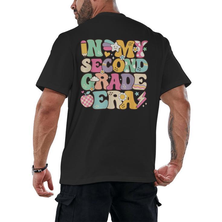In My Second Grade Era Girl Back To School 2nd Grade Teacher Men's Back Print T-Shirt