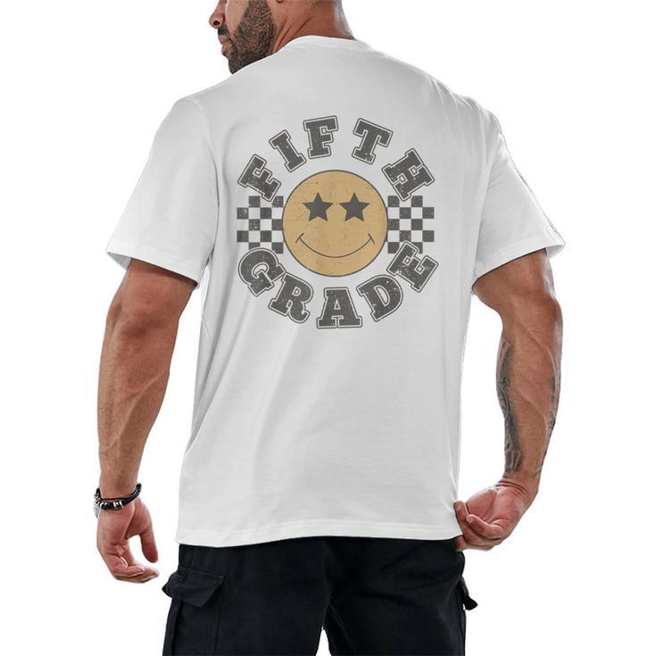 Fifth Grade Teacher First Day Of 5th Grade Back To School Men's Back Print T-Shirt
