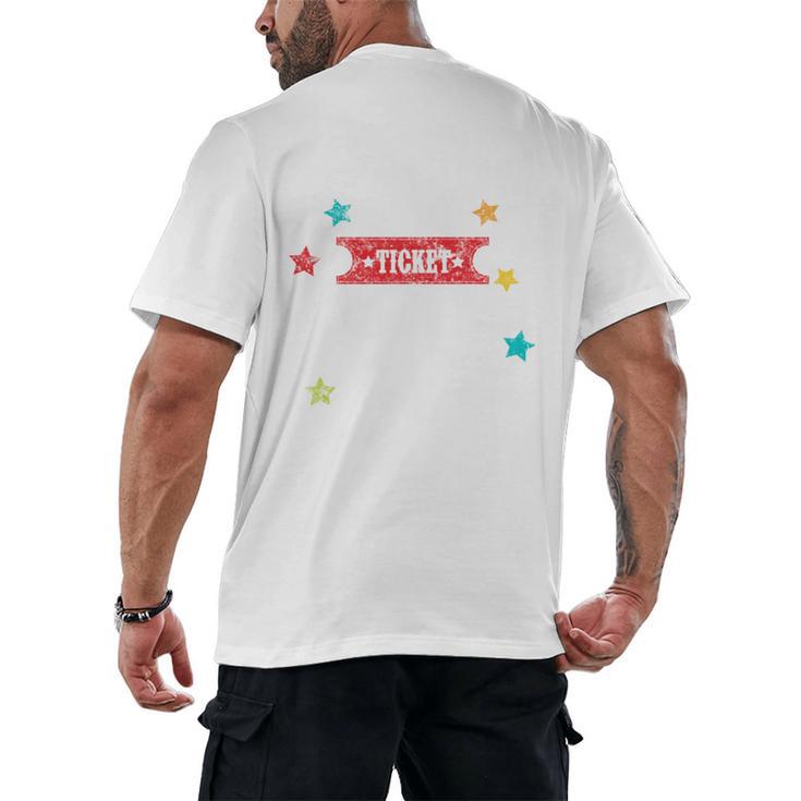 Vintage Teachers And Students Book Reading Adventure Men's Back Print T-Shirt