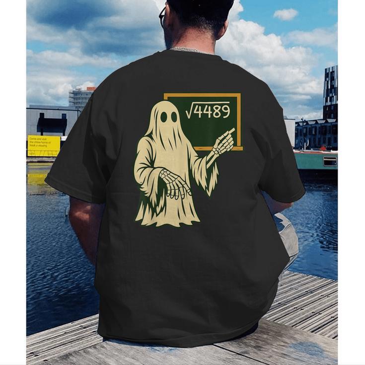 67 Meme Square Root 4489 Slang Math Teacher Skeleton Men's Back Print T-Shirt, funny gift 67 Meme Square Root 4489 Slang Math Teacher Skeleton Men's Back Print T-Shirt, funny gift