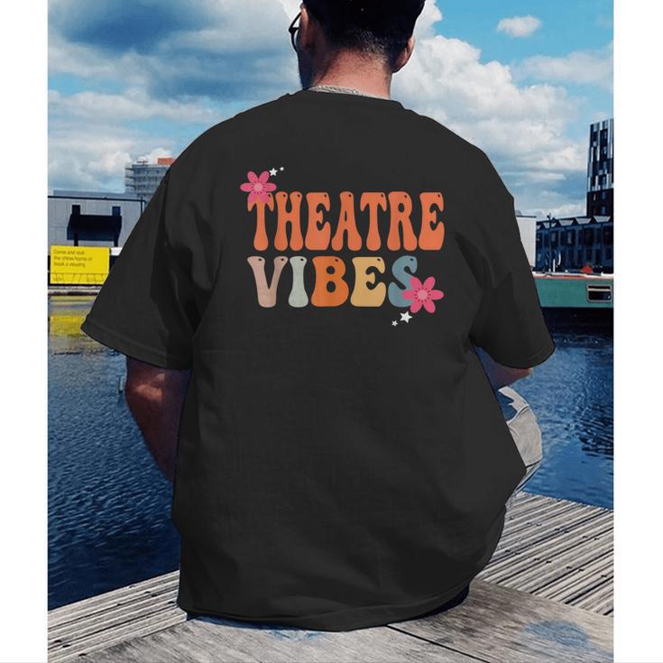 Theatre Vibes Teacher Man Women Youth Auditorium Concert Tee Men's Back Print T-Shirt, funny gift Theatre Vibes Teacher Man Women Youth Auditorium Concert Tee Men's Back Print T-Shirt, funny gift