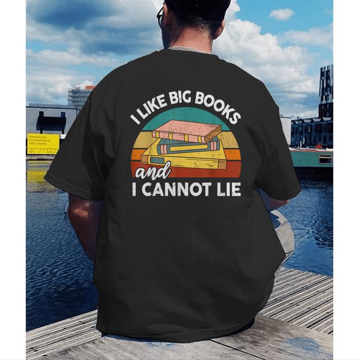 I Like Big Book Cant Lie Nerd School Librarian Teacher For Men Women Kids Men's Back Print T-Shirt, funny gift I Like Big Book Cant Lie Nerd School Librarian Teacher For Men Women Kids Men's Back Print T-Shirt, funny gift