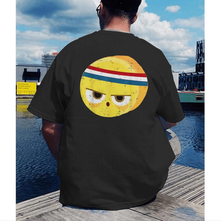 The Eggcellent Athlete Good Egg Teacher Halloween Food Group Men's Back Print T-Shirt, funny gift