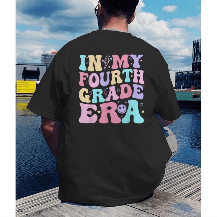 In My Fourth Grade Era Girl Back To School 4th Grade Teacher Men's Back Print T-Shirt, funny gift