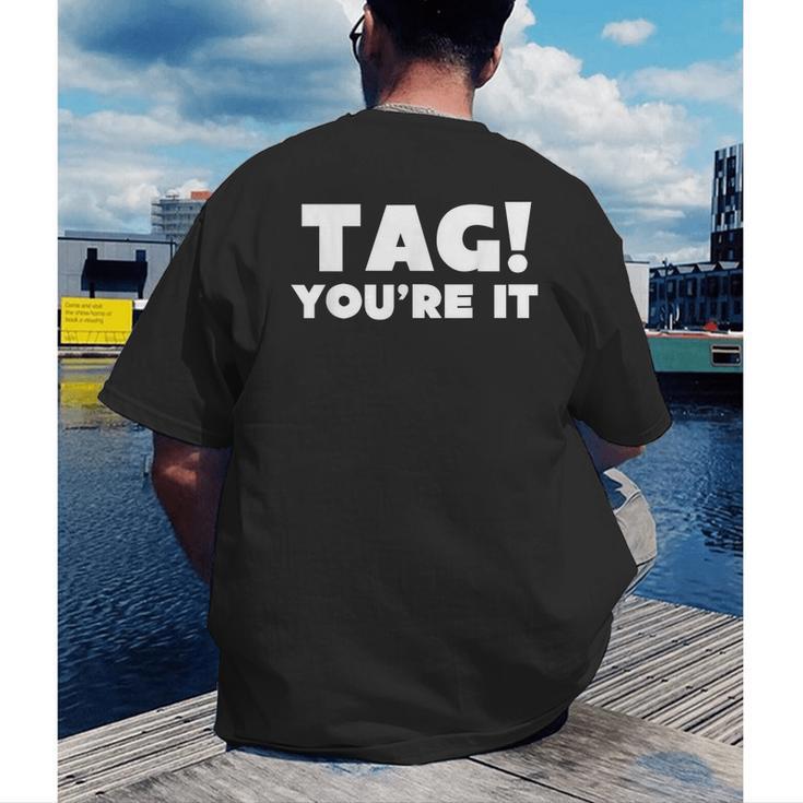 Fun Summer Tag You'Re It Teacher Vacation T-Shirt For Men Women Girls Kids Men's Back Print T-Shirt, funny gift Fun Summer Tag You'Re It Teacher Vacation T-Shirt For Men Women Girls Kids Men's Back Print T-Shirt, funny gift