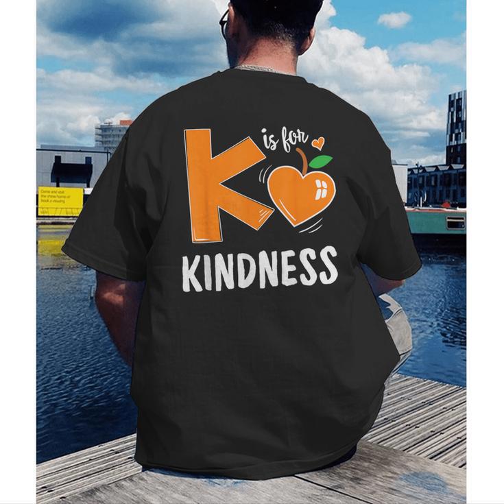 Matching Unity Day Orange Teacher Kindness Antibulliyng 2023 For Men Women Kids Men's Back Print T-Shirt, funny gift Matching Unity Day Orange Teacher Kindness Antibulliyng 2023 For Men Women Kids Men's Back Print T-Shirt, funny gift