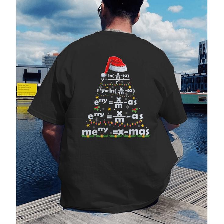 Math Equation Merry X-Mas Math Teacher Christmas Humor Men Women Kids Men's Back Print T-Shirt, funny gift Math Equation Merry X-Mas Math Teacher Christmas Humor Men Women Kids Men's Back Print T-Shirt, funny gift