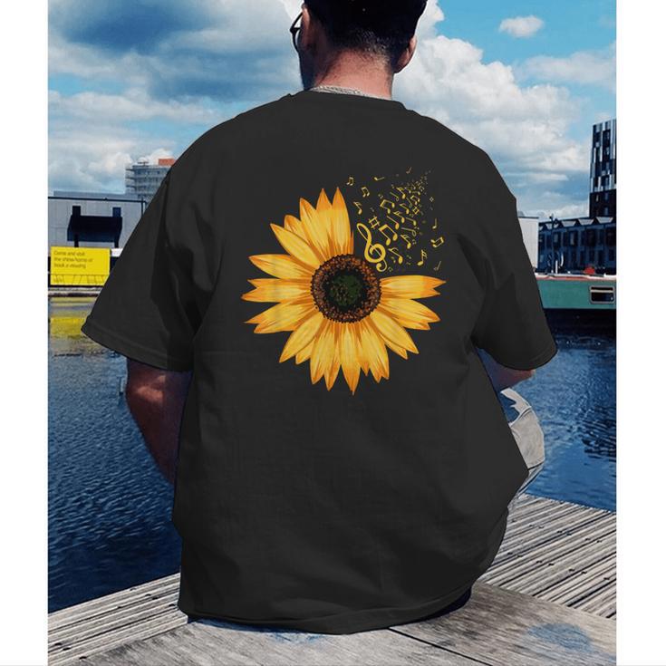 Music For Men Women Music Teacher Music Lover Men's Back Print T-Shirt, funny gift Music For Men Women Music Teacher Music Lover Men's Back Print T-Shirt, funny gift