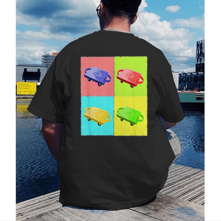 Scooter Physical Education PE Gym Teacher Men's Back Print T-Shirt, funny gift Scooter Physical Education PE Gym Teacher Men's Back Print T-Shirt, funny gift