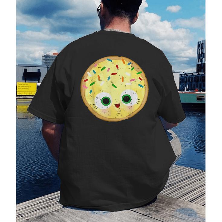 The Smart Cookie Good Egg Teacher Halloween Costume Food Men's Back Print T-Shirt, funny gift