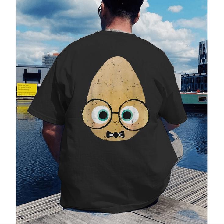 The Smart Seed Good Egg Teacher Halloween Costume Food Group Men's Back Print T-Shirt, funny gift The Smart Seed Good Egg Teacher Halloween Costume Food Group Men's Back Print T-Shirt, funny gift