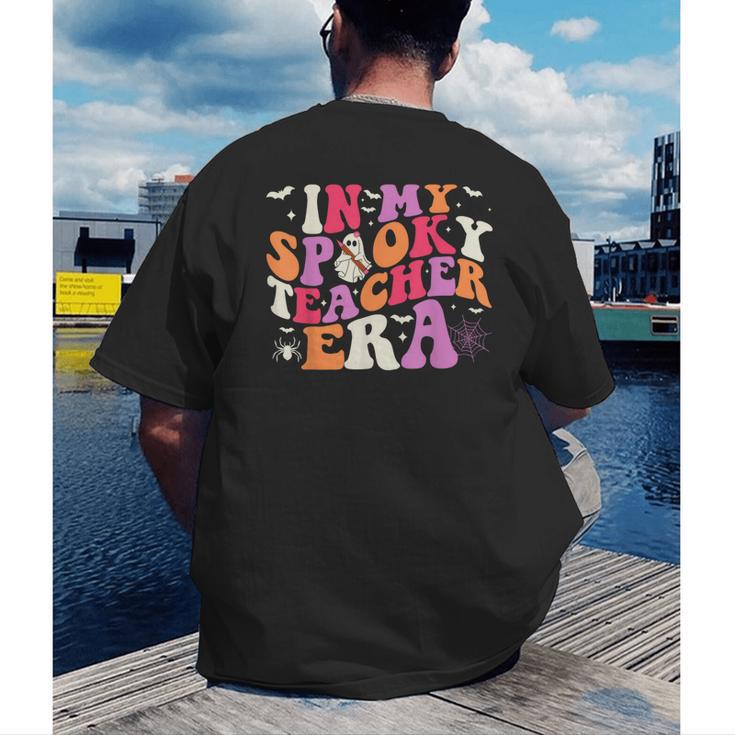 In My Spooky Teacher Era Halloween Teacher Back To School Men's Back Print T-Shirt, funny gift In My Spooky Teacher Era Halloween Teacher Back To School Men's Back Print T-Shirt, funny gift