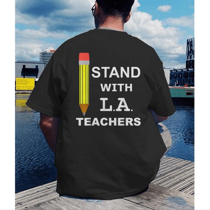Stand With LA Teachers Tshirt United Los Angeles T Shirt Men Women Kids Men's Back Print T-Shirt, funny gift Stand With LA Teachers Tshirt United Los Angeles T Shirt Men Women Kids Men's Back Print T-Shirt, funny gift