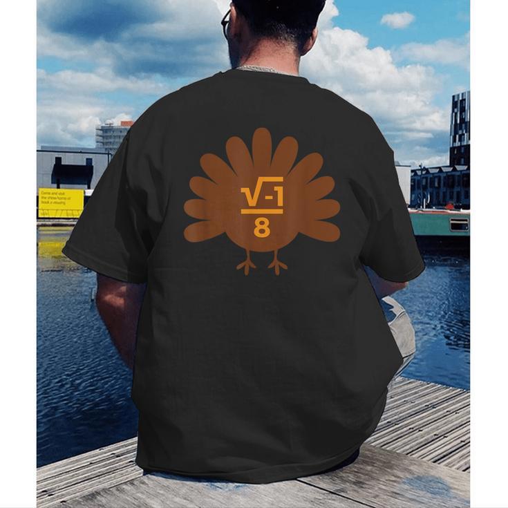 Thanksgiving Math Teacher Math Symbol Men Women Girls Kids Men's Back Print T-Shirt, funny gift Thanksgiving Math Teacher Math Symbol Men Women Girls Kids Men's Back Print T-Shirt, funny gift