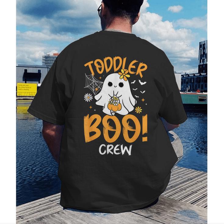 Toddler Boo Crew Babysitters Daycare Teacher Halloween Party Men's Back Print T-Shirt, funny gift Toddler Boo Crew Babysitters Daycare Teacher Halloween Party Men's Back Print T-Shirt, funny gift