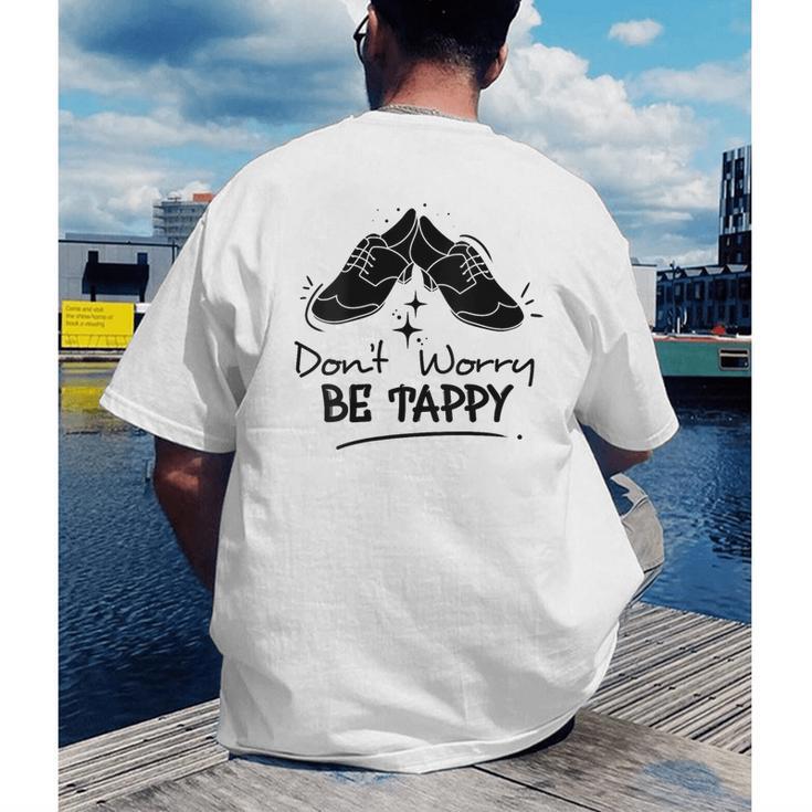 Tap Dancer Tap Dancing Shoes Tap Dance Teacher Men's Back Print T-Shirt, funny gift Tap Dancer Tap Dancing Shoes Tap Dance Teacher Men's Back Print T-Shirt, funny gift