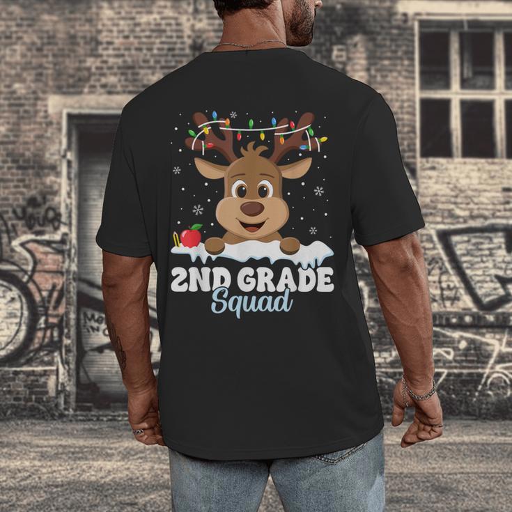 2nd Grade Teacher Christmas Second Grade Squad Reindeer Xmas For Men Women Kids Men's Back Print T-Shirt, funny design 2nd Grade Teacher Christmas Second Grade Squad Reindeer Xmas For Men Women Kids Men's Back Print T-Shirt, funny design