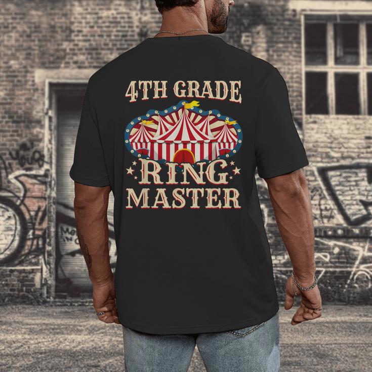 4th Grade Ringmaster Shirt 4th Grade Teacher Shirts Teacher Men Women Kids Men's Back Print T-Shirt, funny design 4th Grade Ringmaster Shirt 4th Grade Teacher Shirts Teacher Men Women Kids Men's Back Print T-Shirt, funny design
