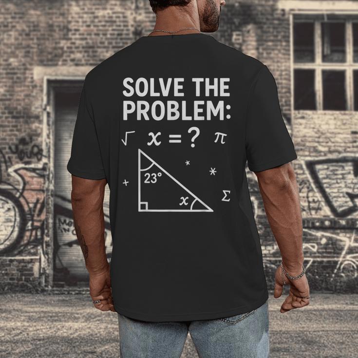 67 Math Meme Solve The Problem Teacher For Student Men's Back Print T-Shirt, funny design 67 Math Meme Solve The Problem Teacher For Student Men's Back Print T-Shirt, funny design