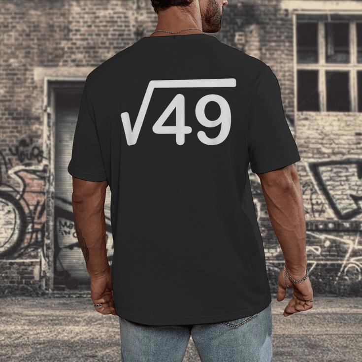 67 Six Seven Meme Square Root Couple Matching Teacher Men's Back Print T-Shirt, funny design 67 Six Seven Meme Square Root Couple Matching Teacher Men's Back Print T-Shirt, funny design