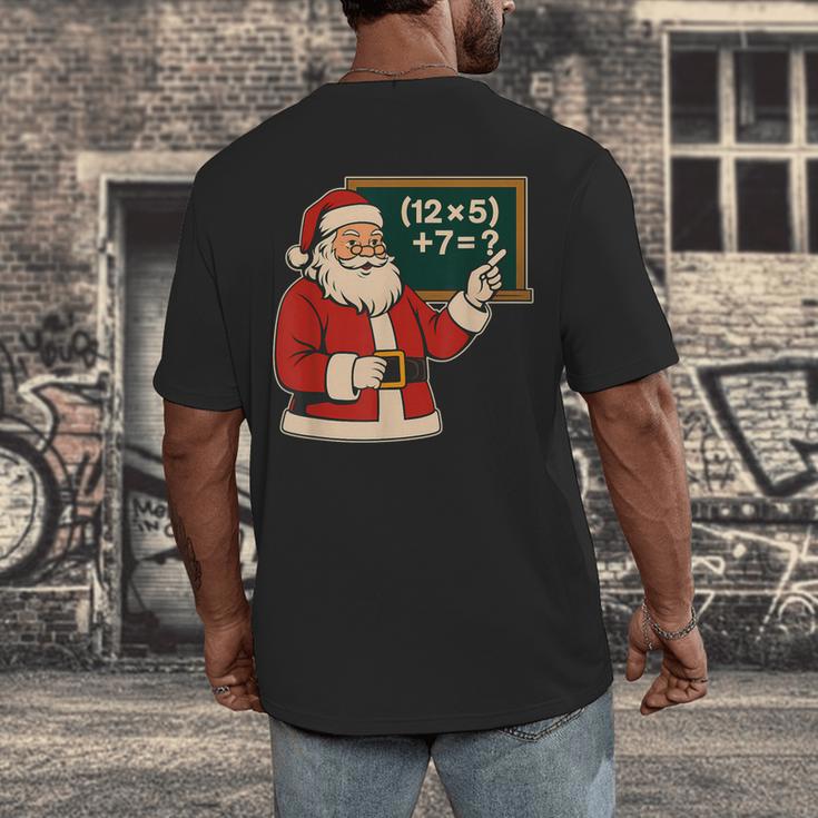 67 Teacher Christmas Santa Six Seven Meme Brainrot Math Joke Men's Back Print T-Shirt, funny design 67 Teacher Christmas Santa Six Seven Meme Brainrot Math Joke Men's Back Print T-Shirt, funny design