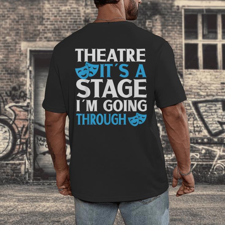 Theater Teacher Drama Teacher Theater Nerd Actor Men Women Kids Men's Back Print T-Shirt, funny design Theater Teacher Drama Teacher Theater Nerd Actor Men Women Kids Men's Back Print T-Shirt, funny design