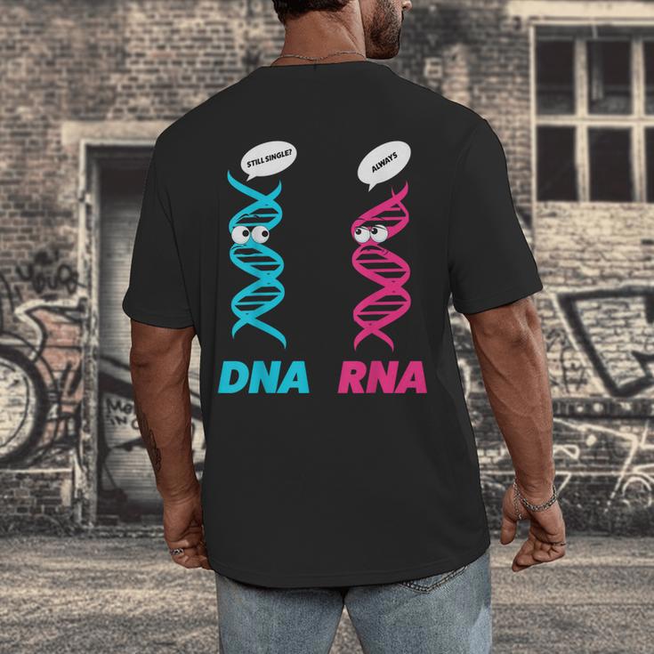 Biology Teacher DNA RNA Student Science Biologist Men Women Men's Back Print T-Shirt, funny design Biology Teacher DNA RNA Student Science Biologist Men Women Men's Back Print T-Shirt, funny design