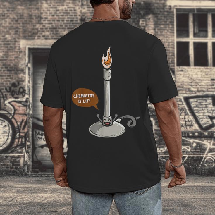 Chemistry Burner Science Lover Biology Chemistry Teacher Men's Back Print T-Shirt, funny design Chemistry Burner Science Lover Biology Chemistry Teacher Men's Back Print T-Shirt, funny design