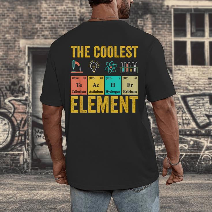 Chemistry Teacher Element Science Student Chemist Men's Back Print T-Shirt, funny design Chemistry Teacher Element Science Student Chemist Men's Back Print T-Shirt, funny design