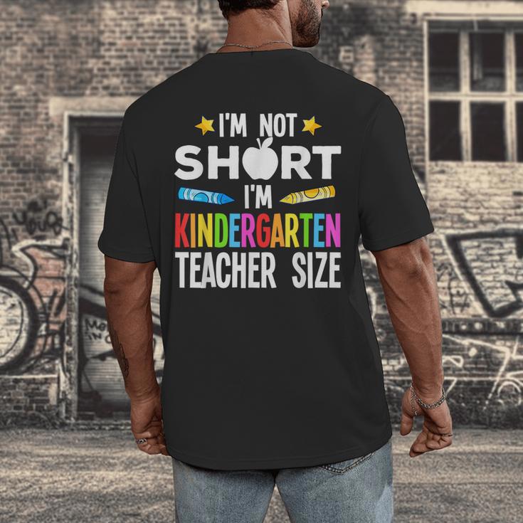 Cool Kindergarten Teacher Art For Men Women Preschool Kinder Men's Back Print T-Shirt, funny design Cool Kindergarten Teacher Art For Men Women Preschool Kinder Men's Back Print T-Shirt, funny design