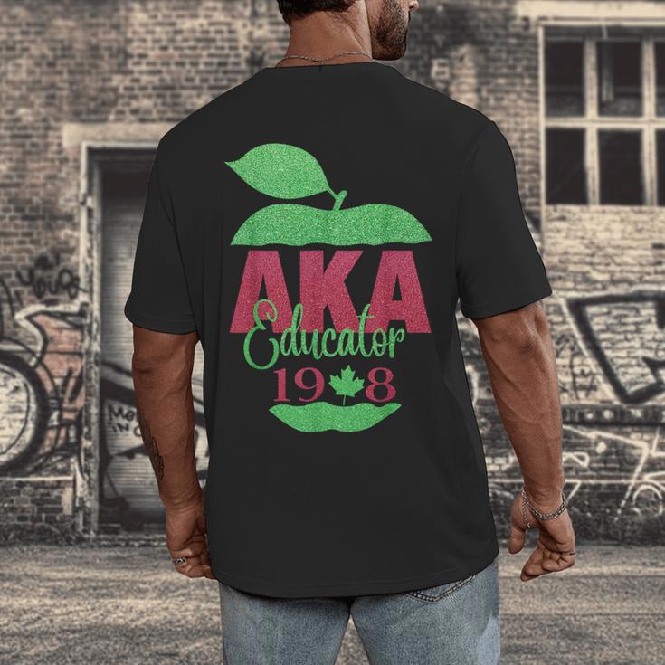 Cute Pretty Educators & Teacher Aka Educator Men's Back Print T-Shirt, funny design Cute Pretty Educators & Teacher Aka Educator Men's Back Print T-Shirt, funny design