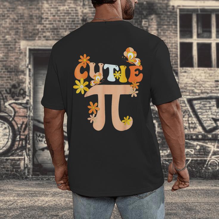 Cutie Pi Shirt Pi Day Math Girls Kids Women Toddler Teacher Men's Back Print T-Shirt, funny design