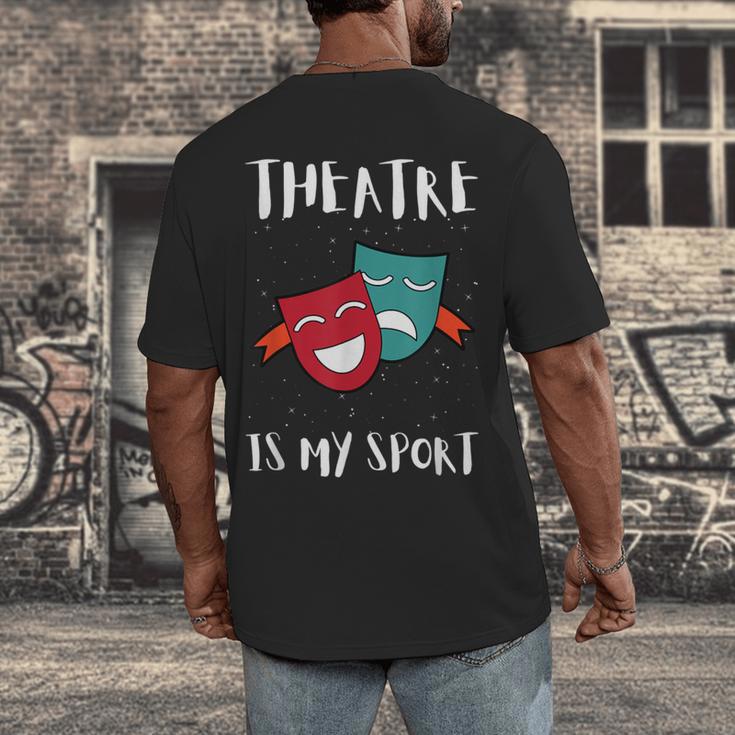 Drama Teacher For Theatre And Performing Arts Men's Back Print T-Shirt, funny design Drama Teacher For Theatre And Performing Arts Men's Back Print T-Shirt, funny design
