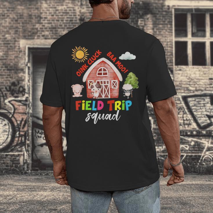 Farm Field Trip Squad Field Day 2025 Teachers Students Men's Back Print T-Shirt, funny design Farm Field Trip Squad Field Day 2025 Teachers Students Men's Back Print T-Shirt, funny design