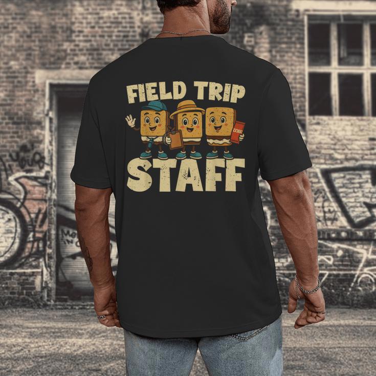 Field Trip Teacher Field Men's Back Print T-Shirt, funny design