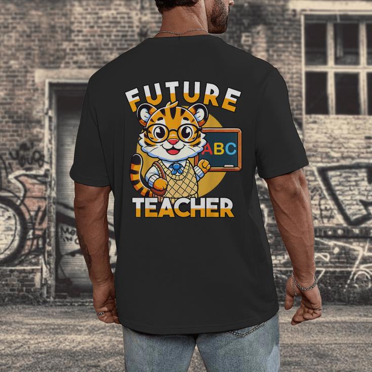 Future Teacher Graphic For Boys Inspiring Young Minds Men's Back Print T-Shirt, funny design Future Teacher Graphic For Boys Inspiring Young Minds Men's Back Print T-Shirt, funny design