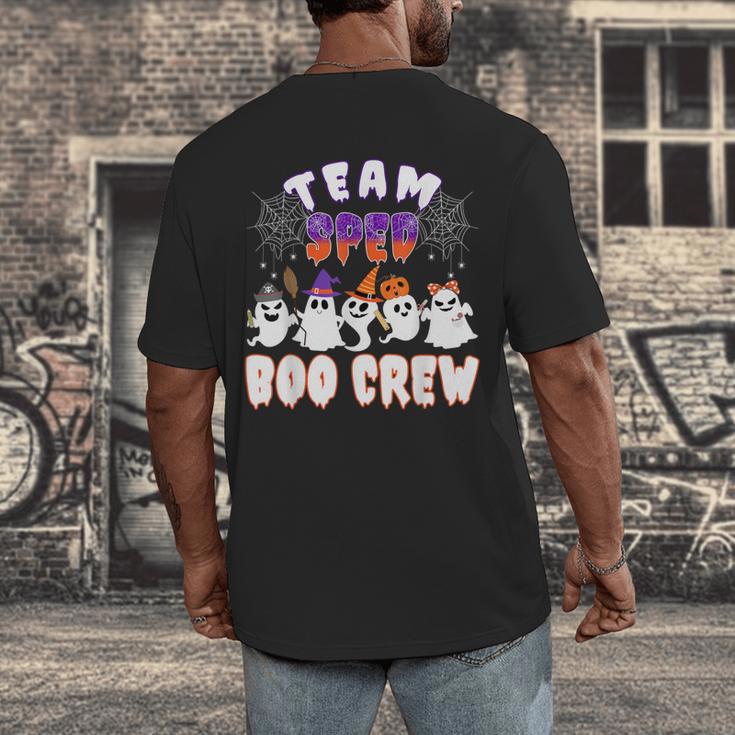 Halloween Costume Team SPED Teacher Special Education Men's Back Print T-Shirt, funny design Halloween Costume Team SPED Teacher Special Education Men's Back Print T-Shirt, funny design