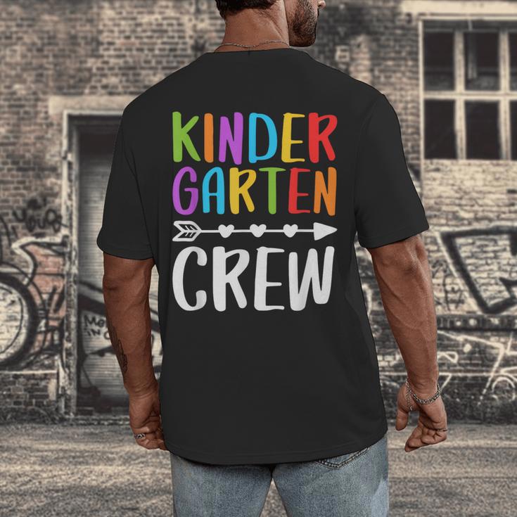 Kindergarten Crew Shirt Kinder Crew Teacher Boy Girl Men's Back Print T-Shirt, funny design Kindergarten Crew Shirt Kinder Crew Teacher Boy Girl Men's Back Print T-Shirt, funny design
